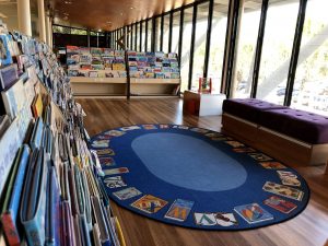 Avalon Beach community library reading space