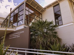 Avalon-Beach-Library in Avalon village