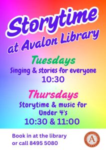Storytime 2026 at Avalon Library