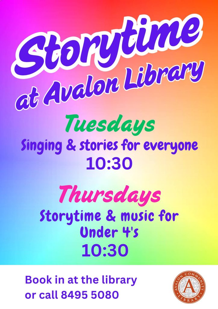 Storytime at Avalon Library