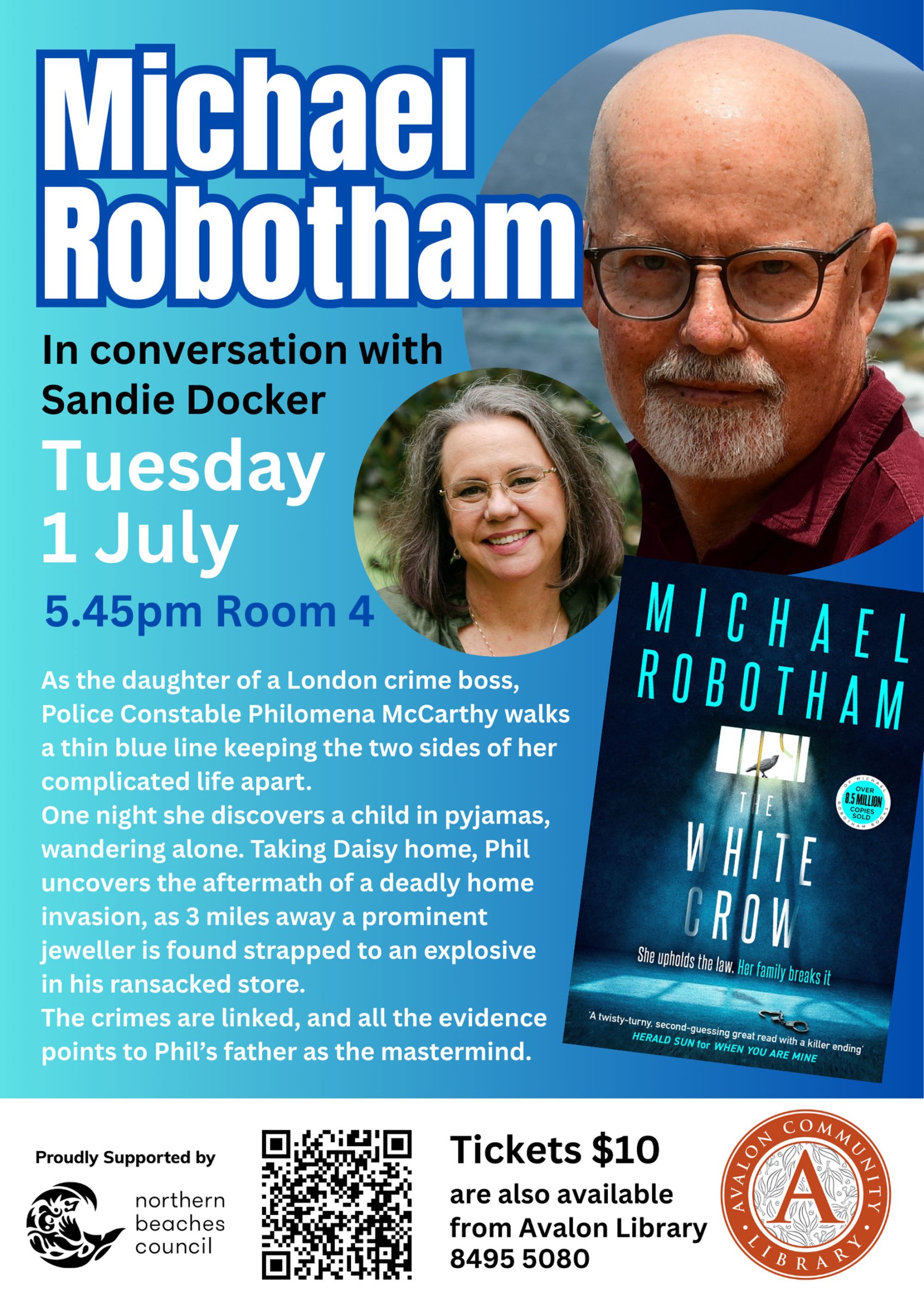 Robotham at Avalon Library