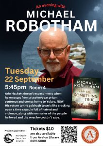 Michael Robotham Poster July 22