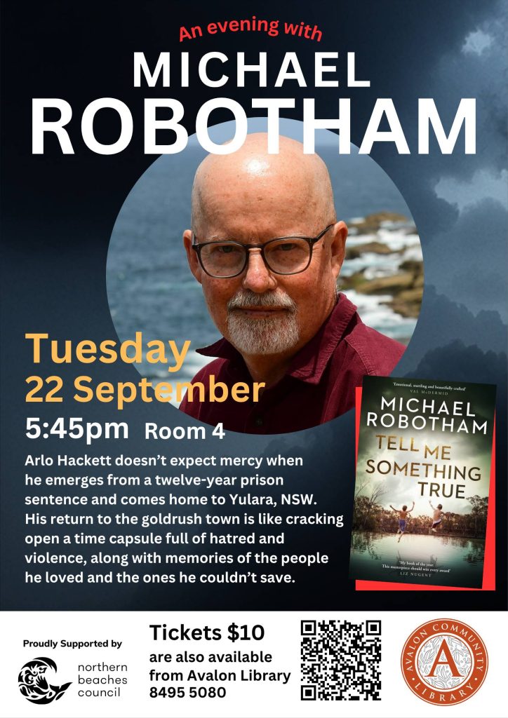 Michael Robotham Poster July 22