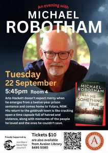Michael Robotham Poster September 22