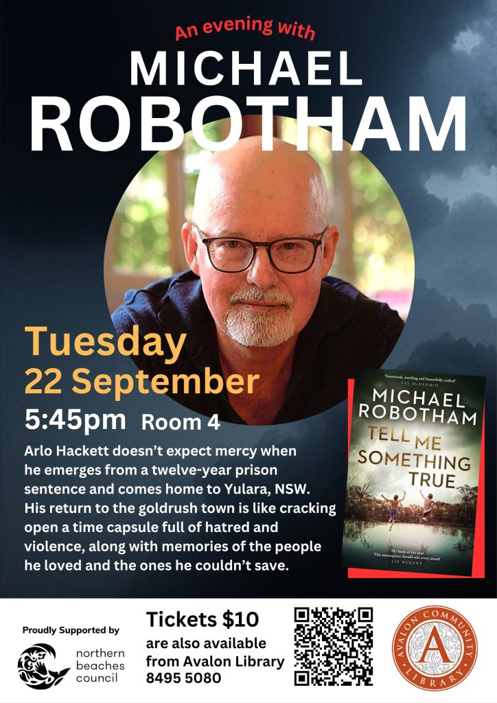 Michael Robotham Poster September 22